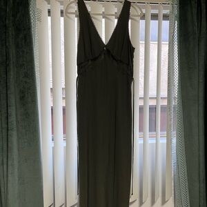 Wild Fable Olive Green Lace-Trimmed Garment